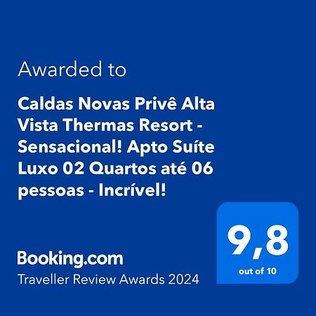 Caldas Novas Prive Alta Vista Thermas Resort Exterior photo